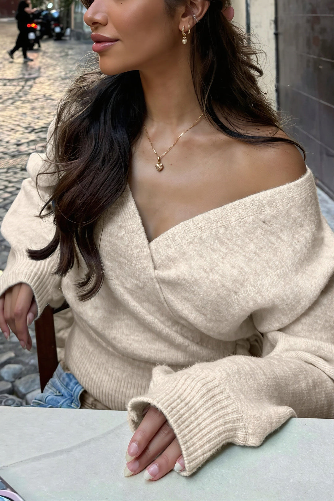 Cropped Wickelpullover Damen | Taillenbetont & Vielseitig