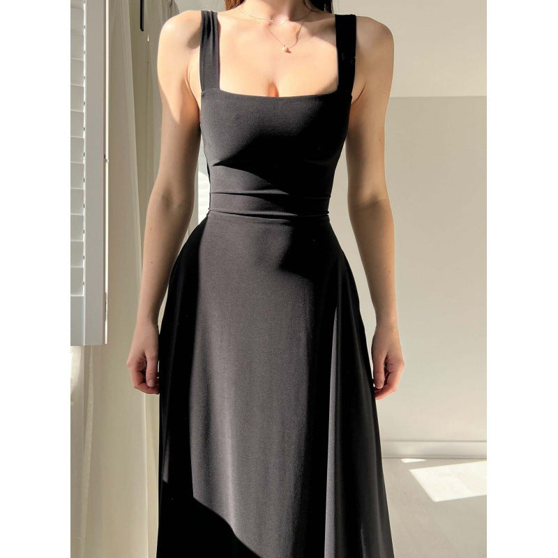A-Linien-Midikleid Damen mit Karree-Ausschnitt - Brianna 9