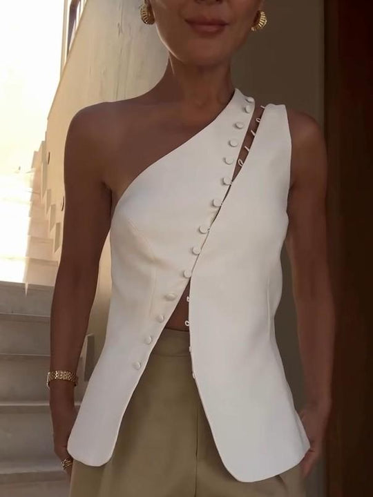 ARIELLE – MODERNE ASYMMETRISCHE ONE-SHOULDER TOP 2