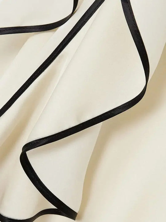 Abendkleid Damen mit Elegantem Blumenprint und Langen Ärmeln - Eline 2