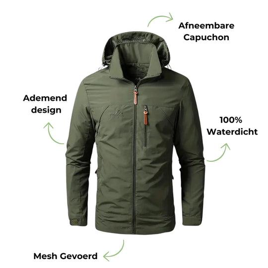 Outdoor Jas Heren | Water- en Winddicht 2