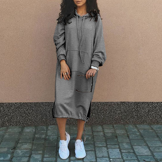 Aleid™ | Lange hoodie in Europese en Amerikaanse stijl 4