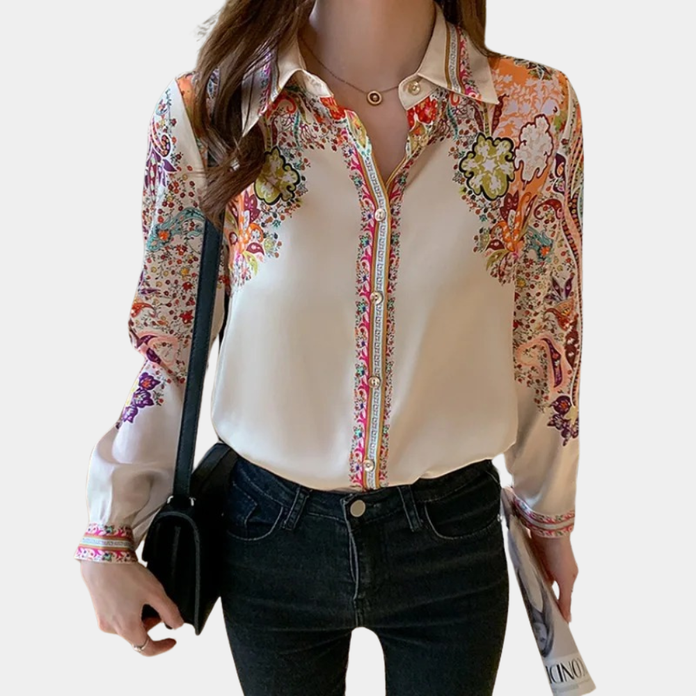 Blouse Dames | Elegante Glans & Comfort 2