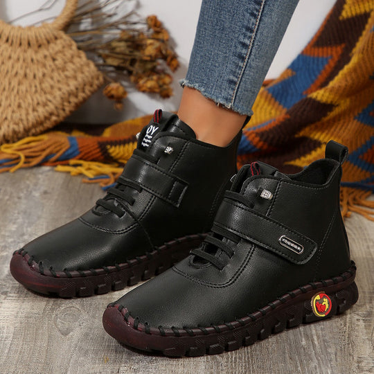Ankle Boots Damen | Klettverschluss & Rutschfeste Sohle