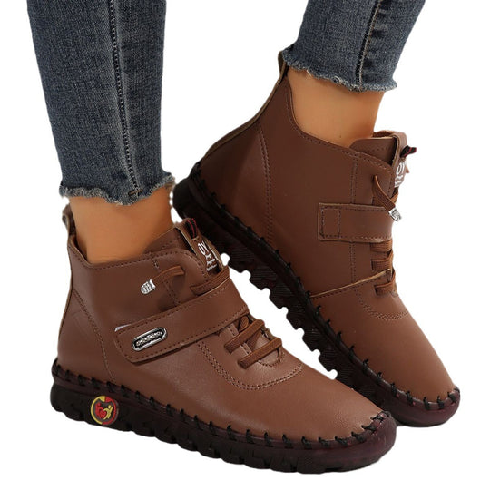 Ankle Boots Damen | Klettverschluss & Rutschfeste Sohle