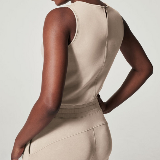 Ärmelloser Lässiger Jumpsuit Damen - Mitch