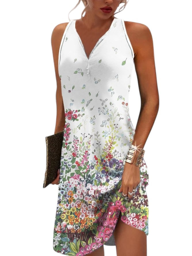 Ärmelloses Mini-Sommerkleid Damen - Cindy 11
