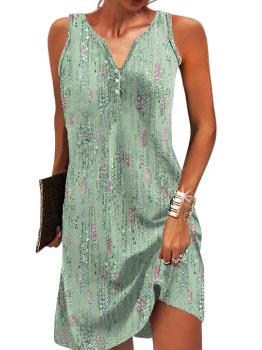 Ärmelloses Mini-Sommerkleid Damen - Cindy 12