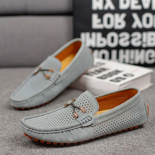 Herren Schuhe Atmungsaktiv Business Freizeit Komfort 8