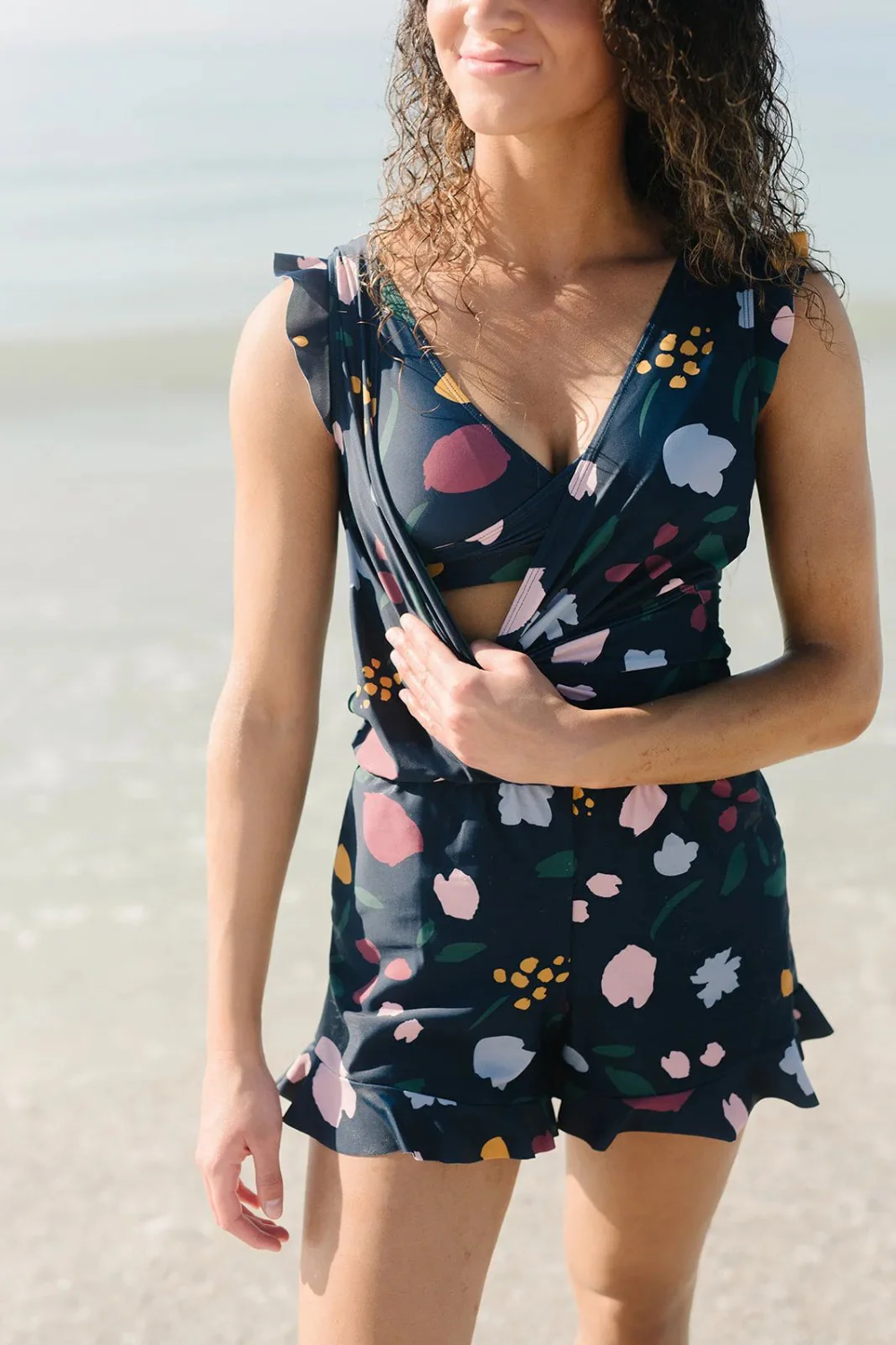 Bade-Romper Damen mit Shorts - Valerie 4