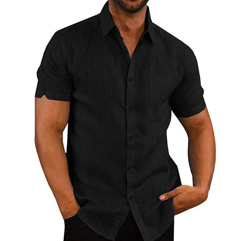 Beeckhoven™ | Ademend Linnen Heren Shirt 1