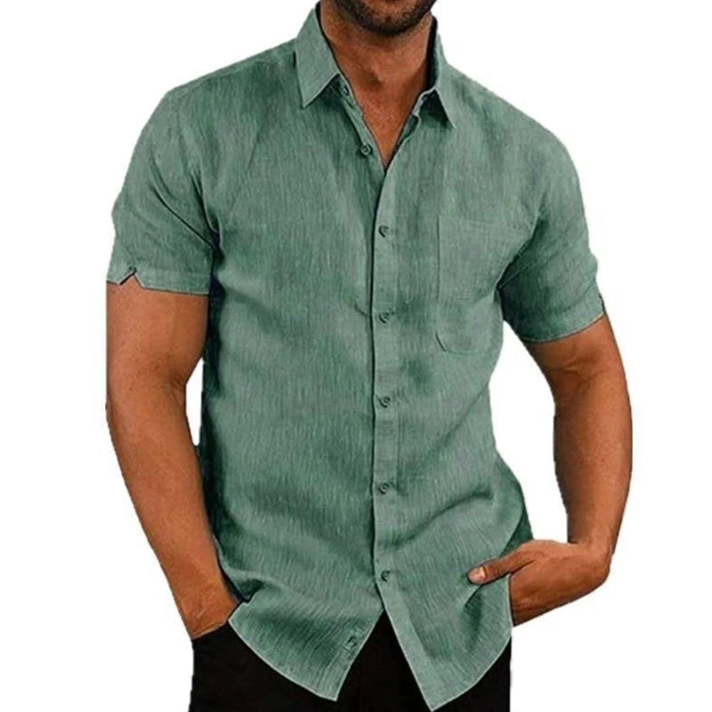 Beeckhoven™ | Ademend Linnen Heren Shirt 4