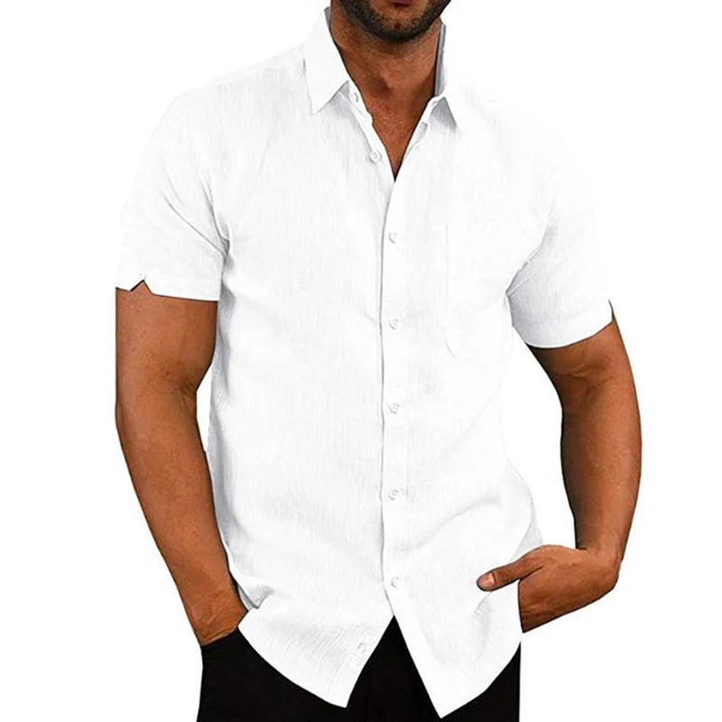Beeckhoven™ | Ademend Linnen Heren Shirt 6