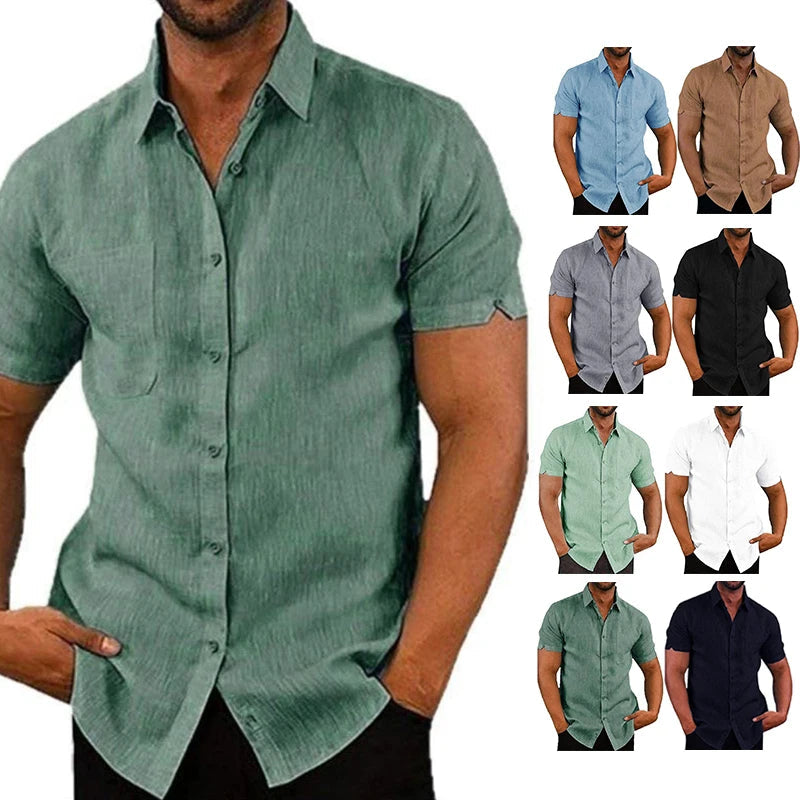 Beeckhoven™ | Ademend Linnen Heren Shirt 8