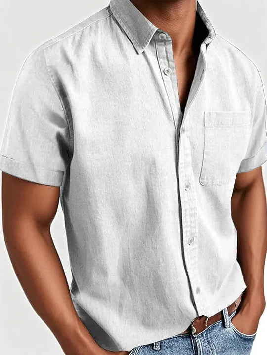 Beeckhoven™ | Elegant Heren Overhemd Met Korte Mouwen 8
