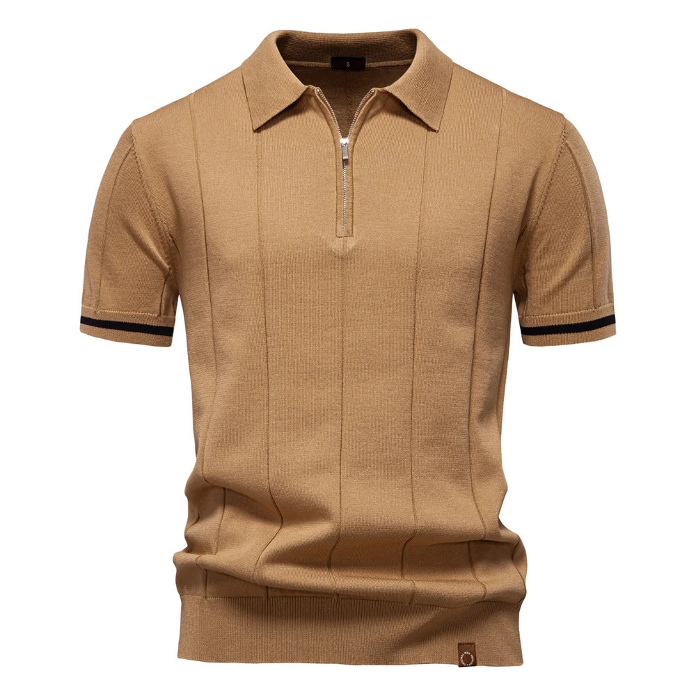 Beeckhoven™ | Heren Polo Shirt Met Rits 0