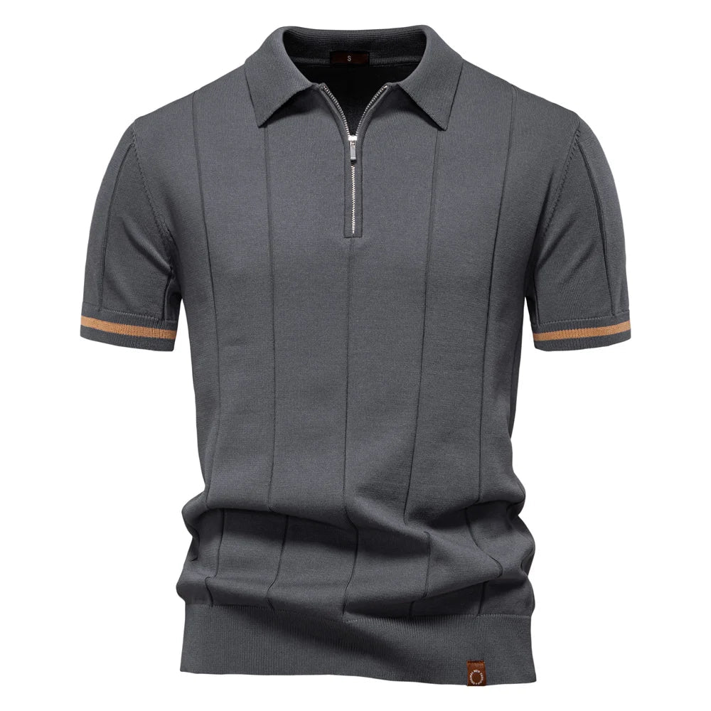 Beeckhoven™ | Heren Polo Shirt Met Rits 3
