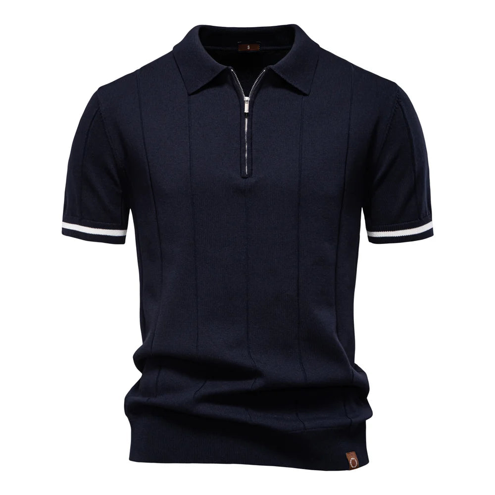 Beeckhoven™ | Heren Polo Shirt Met Rits 5