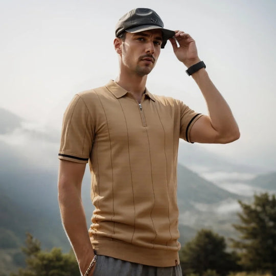 Beeckhoven™ | Heren Polo Shirt Met Rits 6