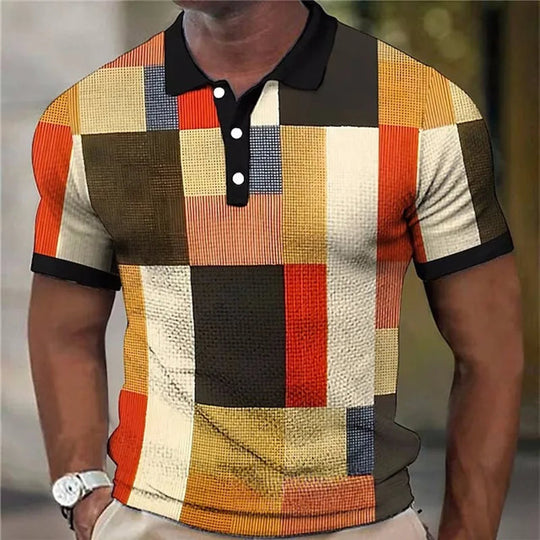 Beeckhoven™ | Kleurrijk Geruit Poloshirt 3