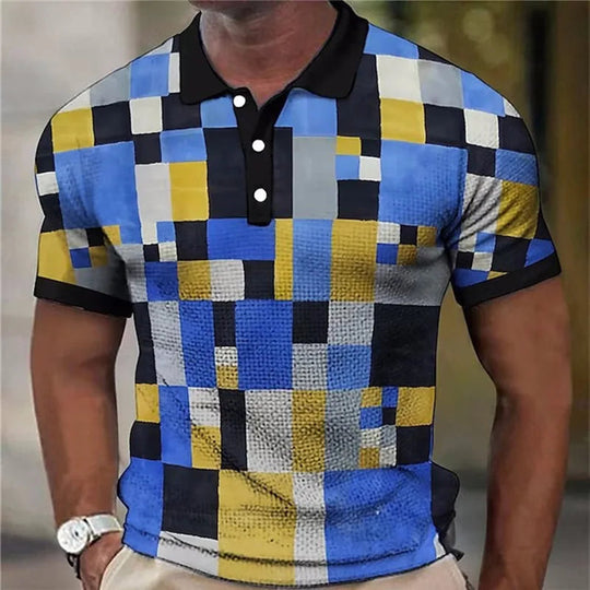 Beeckhoven™ | Kleurrijk Geruit Poloshirt 4
