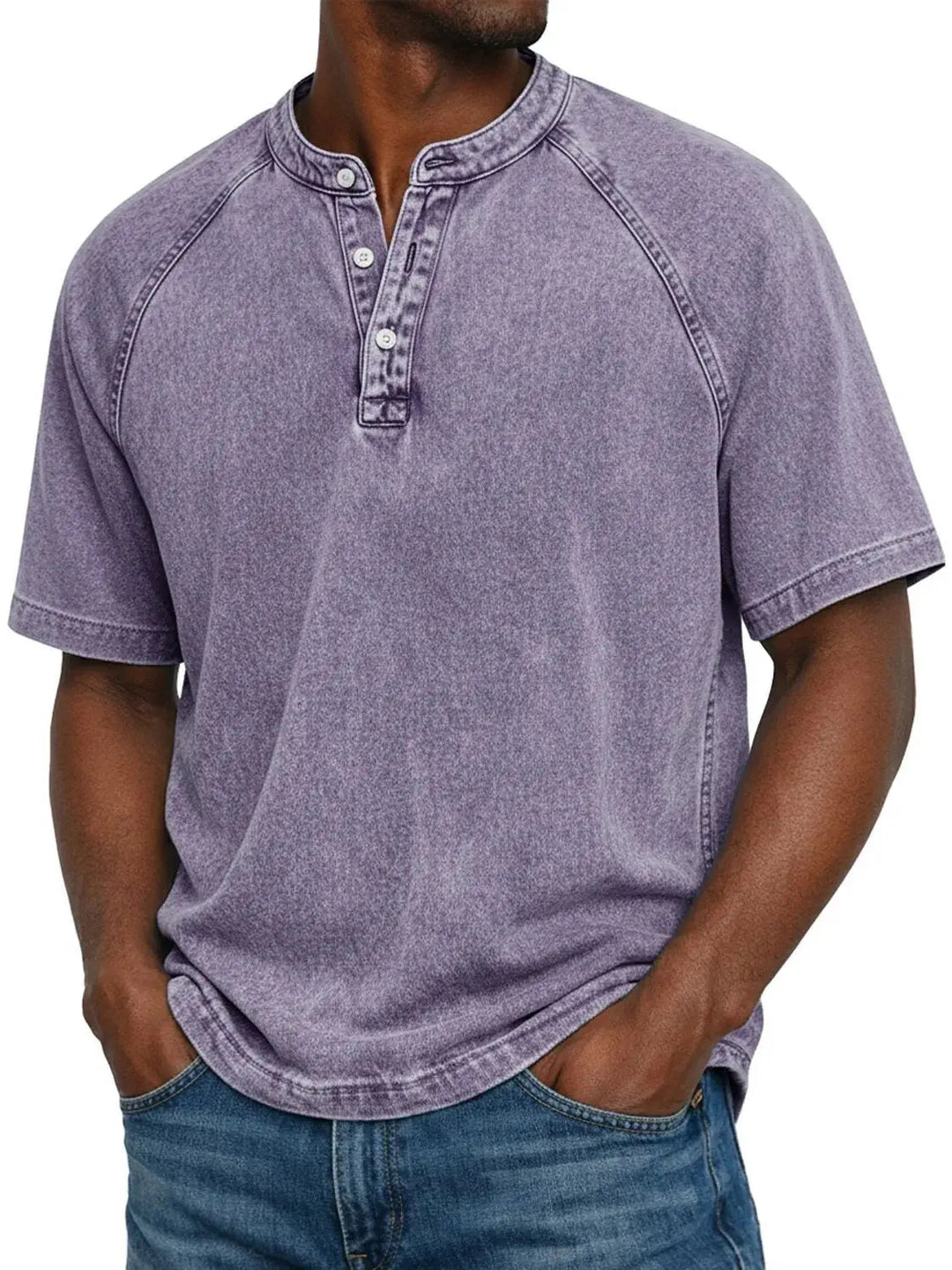 Beeckhoven™ | Vintage Mannen Shirt Met Knopen 0
