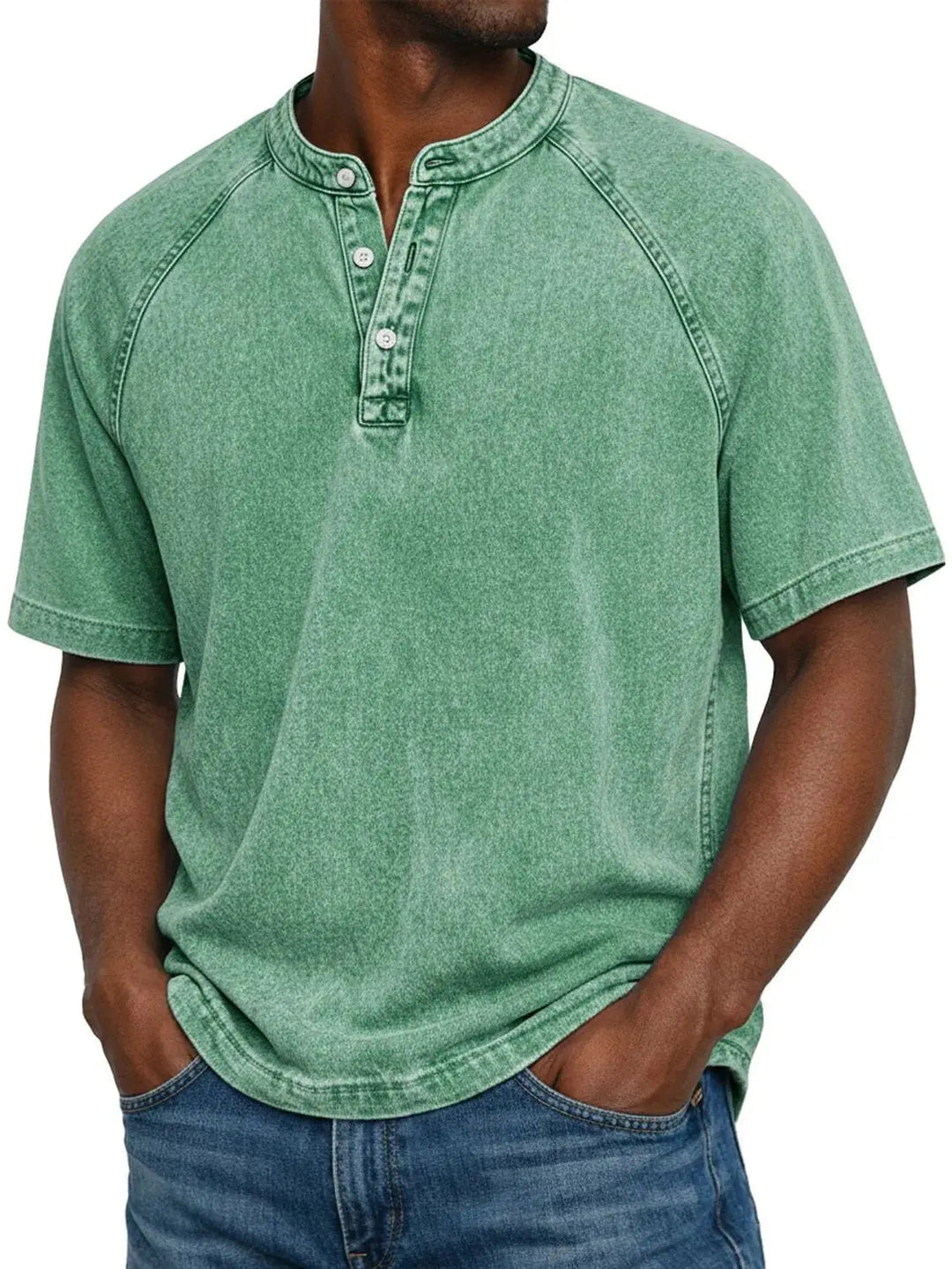 Beeckhoven™ | Vintage Mannen Shirt Met Knopen 5