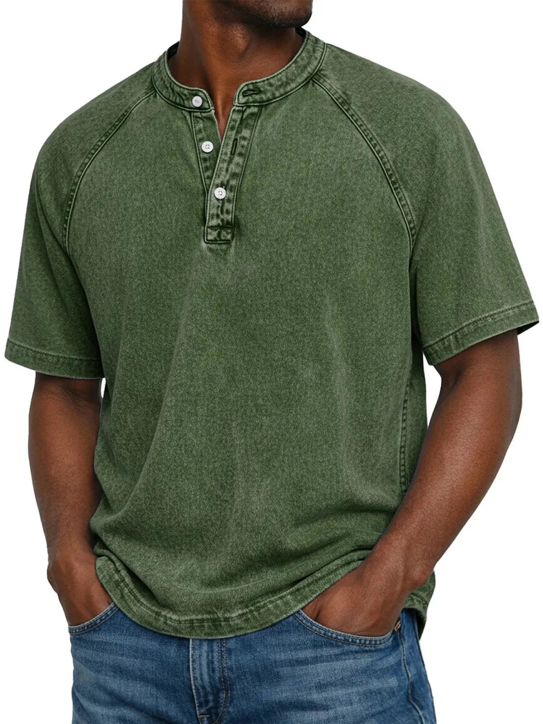 Beeckhoven™ | Vintage Mannen Shirt Met Knopen 6