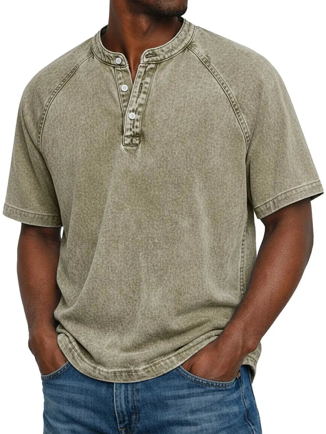 Beeckhoven™ | Vintage Mannen Shirt Met Knopen 8
