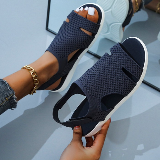 Bequeme Slide-Sandalen Damen - Sara