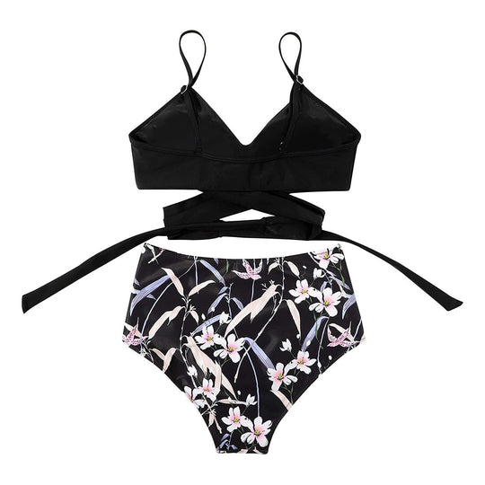 Bikini Dames | Hoge Taille & Flatterend Wikkel Top