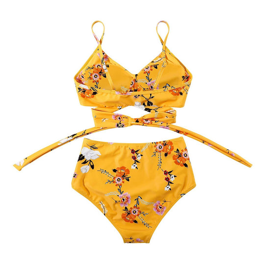 Bikini Dames | Hoge Taille & Flatterend Wikkel Top