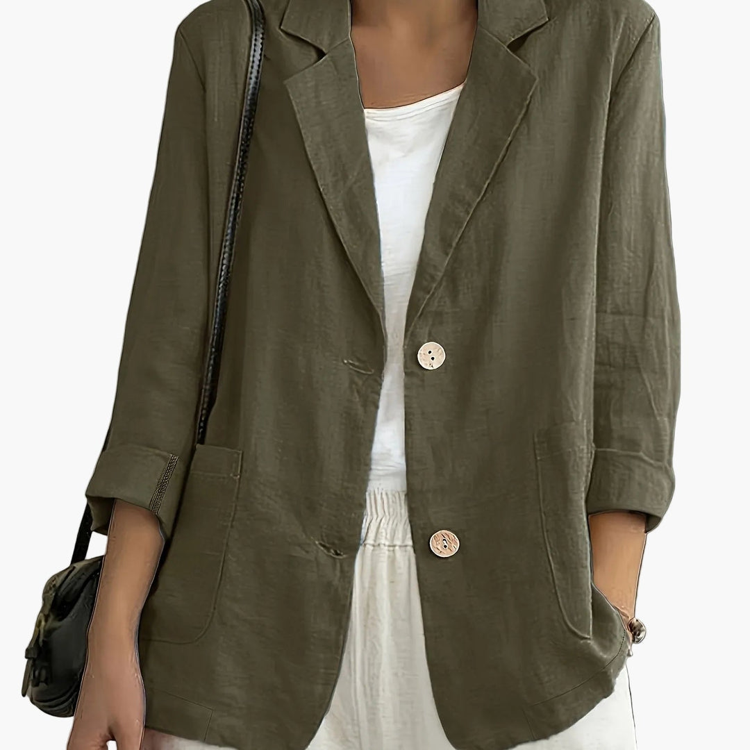 Blazer Damen | Lockere Passform & Krempelärmel 13