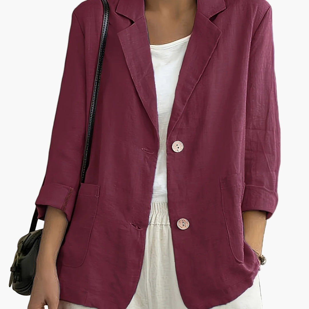 Blazer Damen | Lockere Passform & Krempelärmel 14