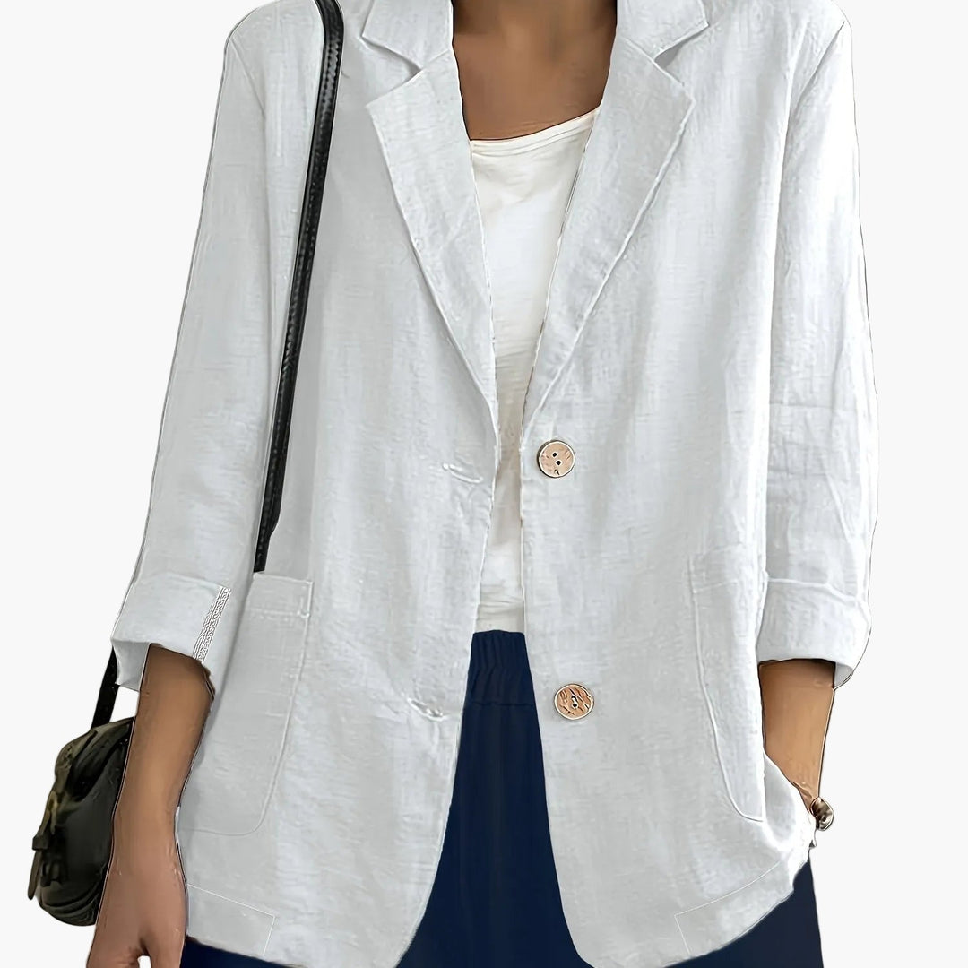Blazer Damen | Lockere Passform & Krempelärmel 17