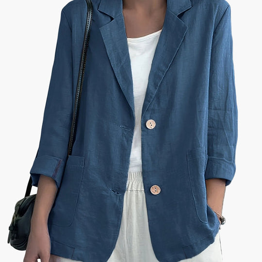 Blazer Damen | Lockere Passform & Krempelärmel 18