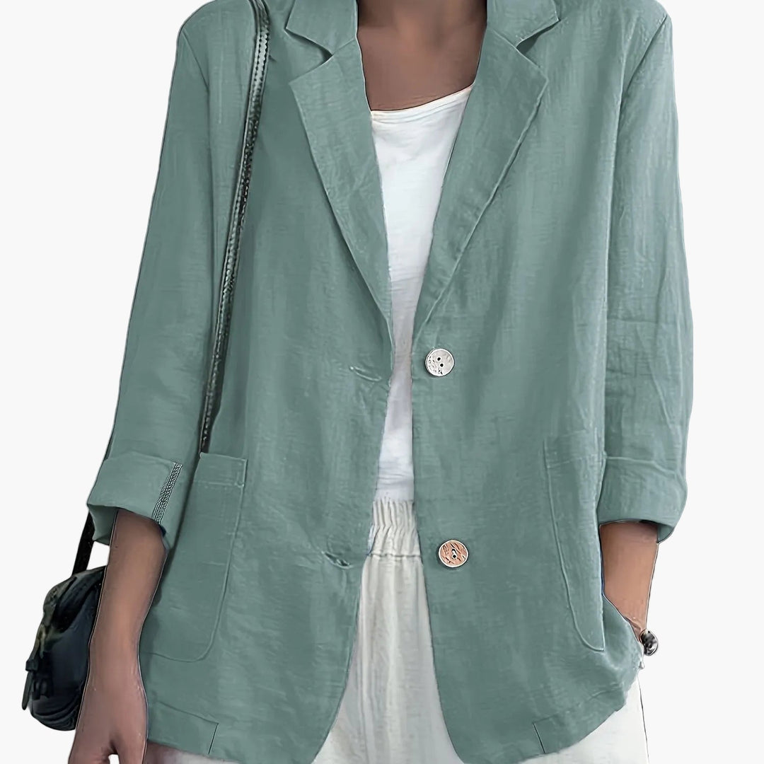 Blazer Damen | Lockere Passform & Krempelärmel 20