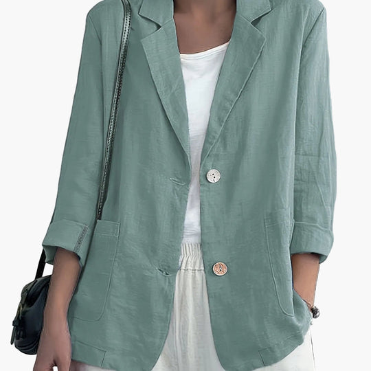 Blazer Damen | Lockere Passform & Krempelärmel 20