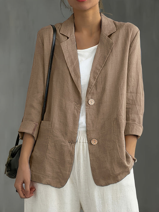 Blazer Damen | Lockere Passform & Krempelärmel 6