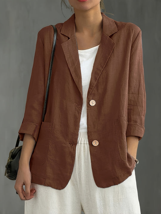 Blazer Damen | Lockere Passform & Krempelärmel 8