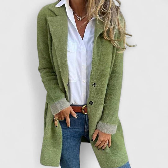 Blazer Damen Oversized | Lässiger Schnitt & Aufgesetzte Taschen 1
