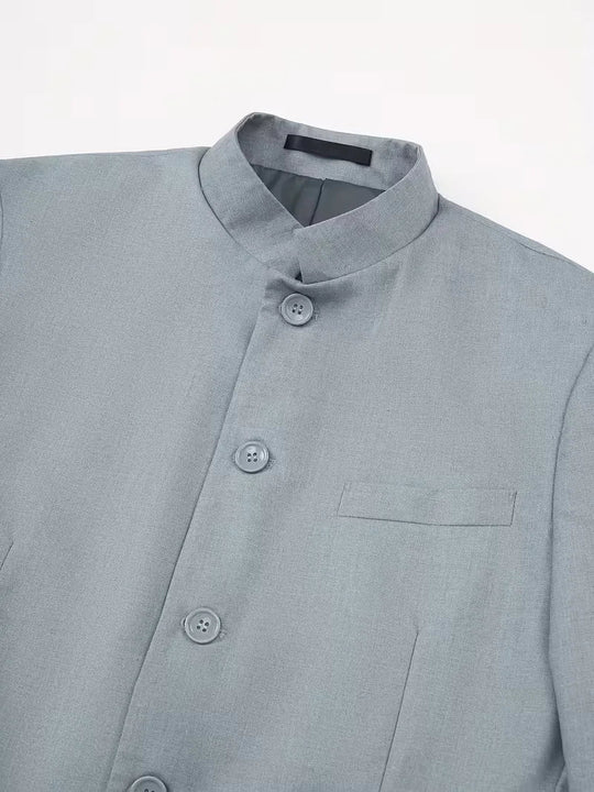 Blazer Damen | Slim Fit & Eleganter Stehkragen