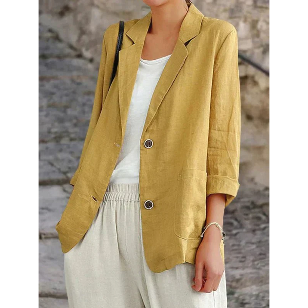 Blazer Dames Getailleerd | Luchtig Comfort & Elegantie