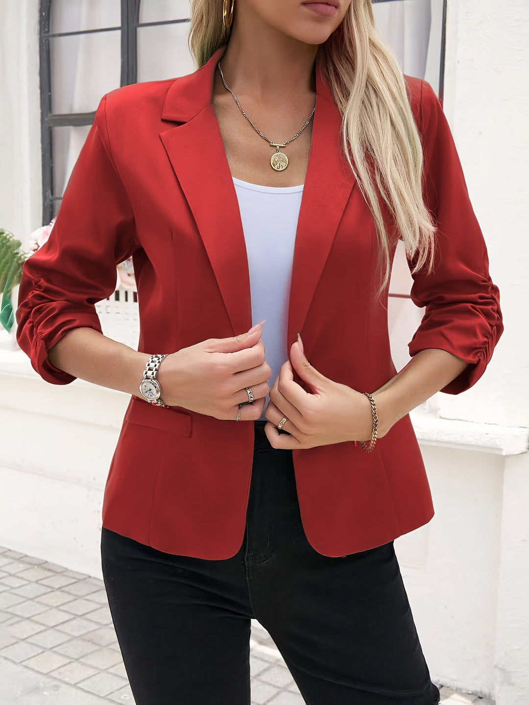 Blazer – Katoen-Polyestermix & Flexibele Vorm 5