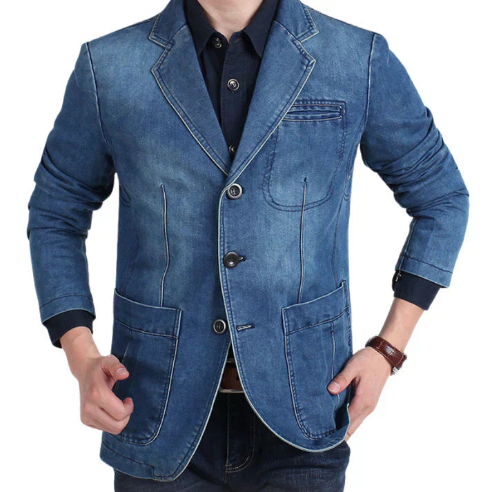 Blazer Heren | Drieknoop Model & Verzorgde Pasvorm