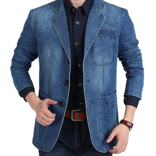 Blazer Heren | Drieknoop Model & Verzorgde Pasvorm
