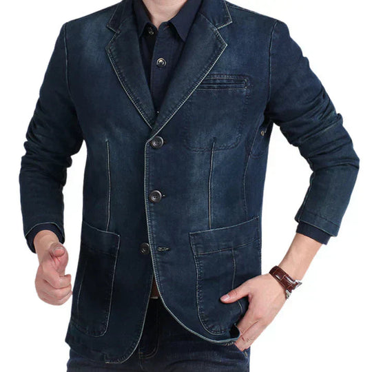 Blazer Heren | Drieknoop Model & Verzorgde Pasvorm