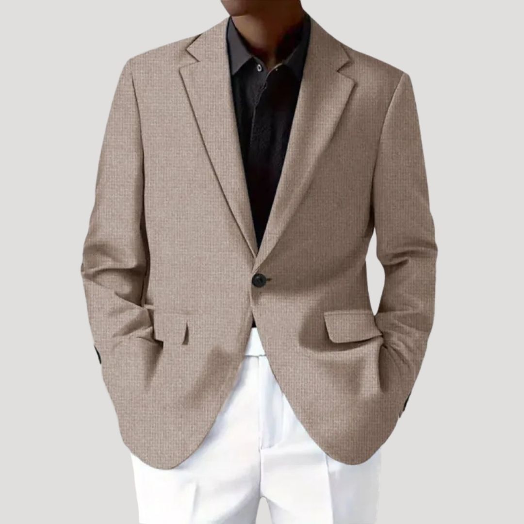 Blazer Heren | Getailleerde Pasvorm & Gestructureerde Look