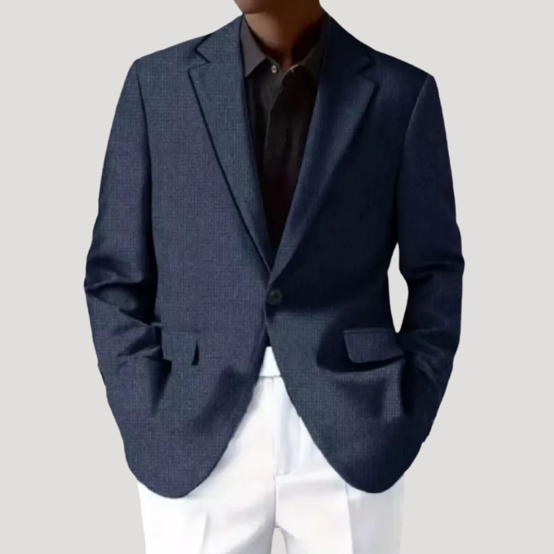 Blazer Heren | Getailleerde Pasvorm & Gestructureerde Look