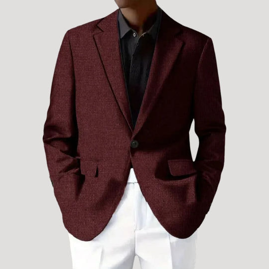 Blazer Heren | Getailleerde Pasvorm & Gestructureerde Look